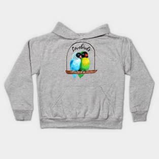 A Couple of Lovebirds Kids Hoodie